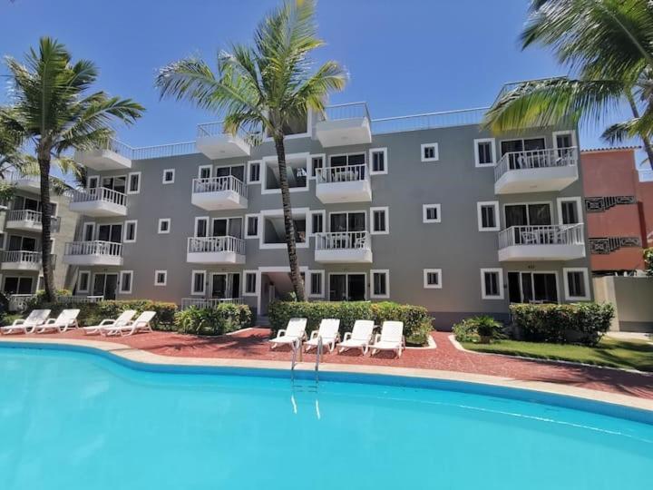 Caribbean Studios Tropicana With Pool - Playa Los Corales Пунта-Кана Экстерьер фото