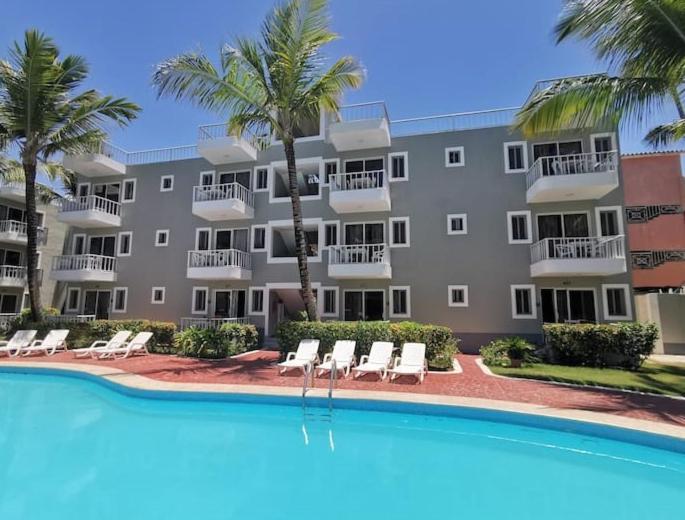 Caribbean Studios Tropicana With Pool - Playa Los Corales Пунта-Кана Экстерьер фото