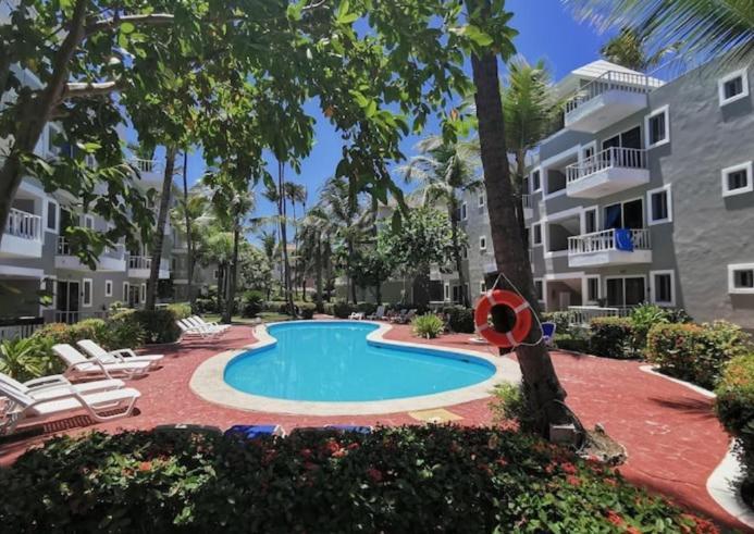 Caribbean Studios Tropicana With Pool - Playa Los Corales Пунта-Кана Экстерьер фото